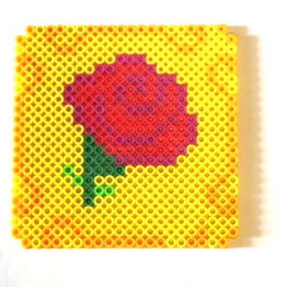 Perler Bead Set of 6 Disney Princess Coasters - Picture 6 of 8